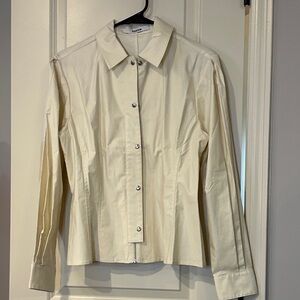 Thakoon Ivory Button-Up